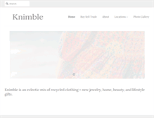 Tablet Screenshot of knimble.com